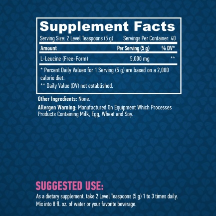 Sports L-Leucine 200g.