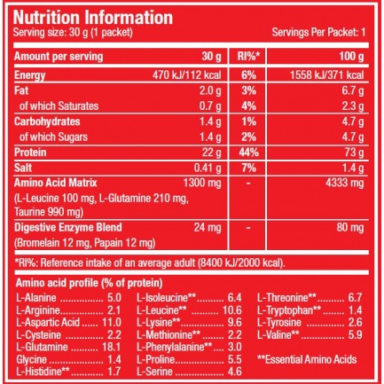 100% Whey Protein Professional Vanilla Very Berry