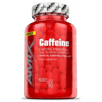 Caffeine with Taurine 90 caps.