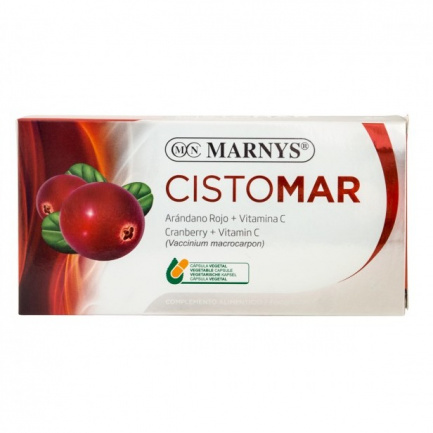 Marnys Cistomar (червена боровинка и витамин C) x30 капсули