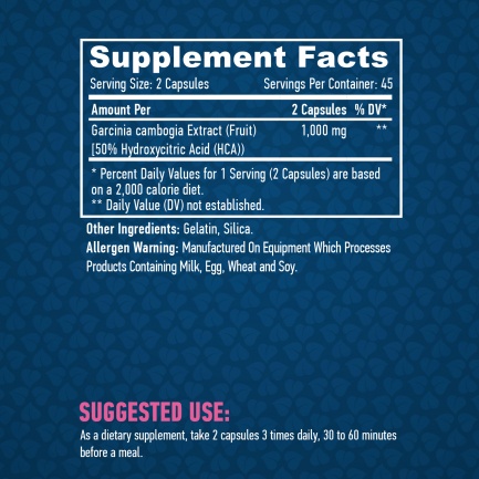 Garcinia Cambogia 500mg / 90caps