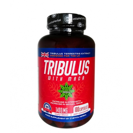 Tribulus with Maca / 100 caps.