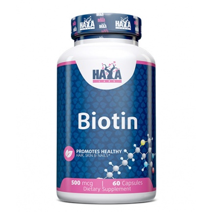 Biotin 500mcg. / 60 Caps.