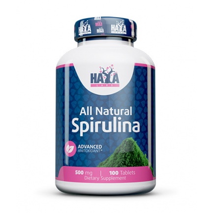 All Natural Spirulina 500mg. / 100 Tabs.
