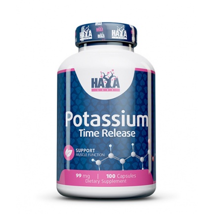 Sustained Release Potassium 99mg. / 100 Vcaps.