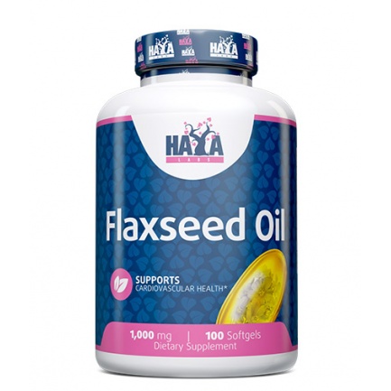 Flax Seed Oil Organic 1000mg. / 100 Softgels