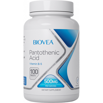 Pantothenic Acid 500 mg