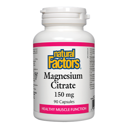 Natural Factors Магнезий (цитрат) 150 mg х90 капсули