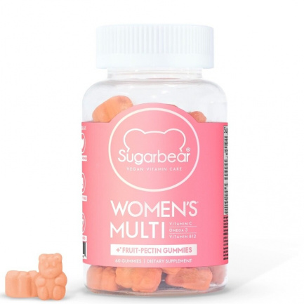 Sugarbear Women's Multi Веган мулти витамини за жени x60 дъвчащи мечета