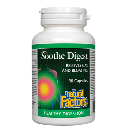 Natural Factors Soothe Digest (добро храносмилане) 450 mg x90 капсули