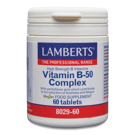 Lamberts Витамин В-50 комплекс х60 таблетки