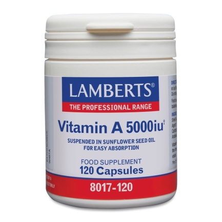 Lamberts Витамин А 5000 IU х120 таблетки
