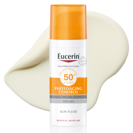 Eucerin Photoageing Control SPF50 Слънцезащитен флуид за лице 50 ml