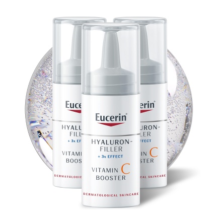 Eucerin Hyaluron-Filler Vitamin C Серум 3 x8 ml