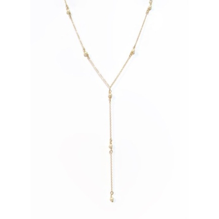 FARMA BIJOUX Колие с мъниста и висулка 12 cm Glamour Collection 43 cm
