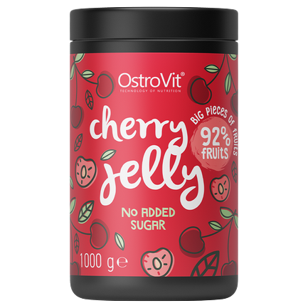 Cherry Jelly | 92% Real Fruits ~ No Added Sugar