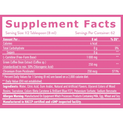 Advanced Liquid L-Carnitine / 500ml. Orangeade