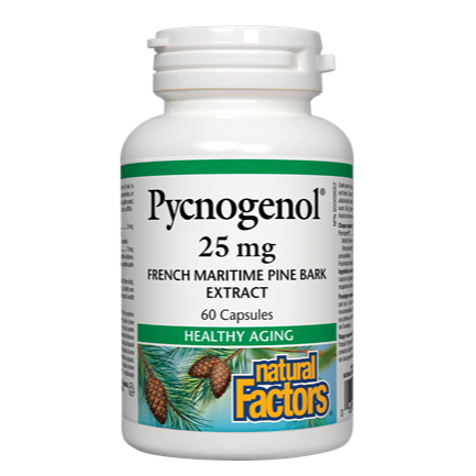 Natural Factors Пикногенол 25 mg x60 капсули