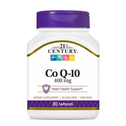 21st Century Co Q-10 400mg Caps - Коензим Q-10 | 30 caps
