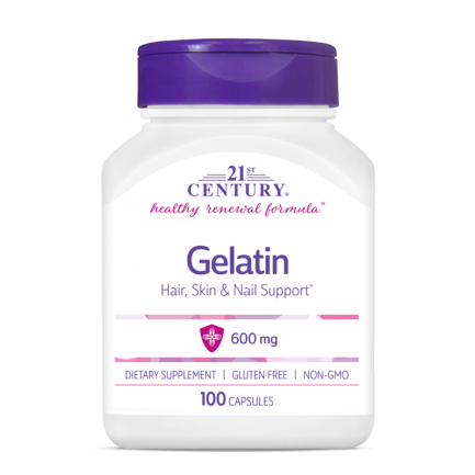 21st Century Gelatin 600mg - Желатин | 100 caps