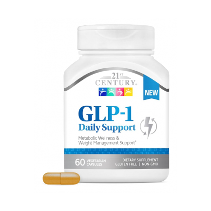21st Century GLP-1 Daily Support - Формула за Регулиране на Тегло | 60 caps