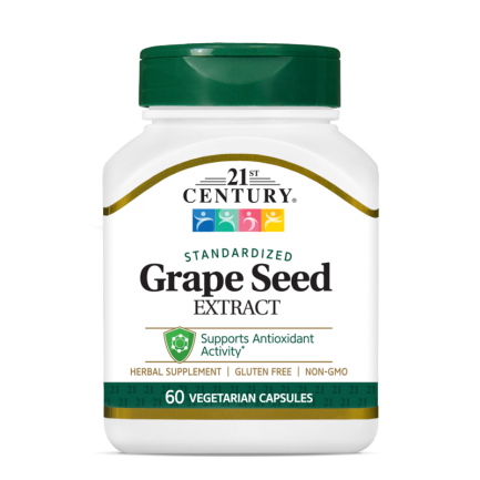 21st Century Grape Seed Extract - Екстракт от Гроздови Семки | 60 caps