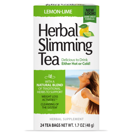 21st Century Herbal Slimming Tea - Lemon Lime - Чай за Отслабване | 24 bags