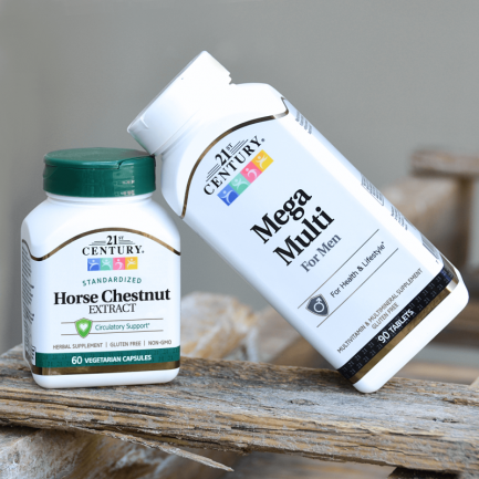 21st Century Horse Chestnut Extract - Екстракт от Конски Кестен | 60 caps