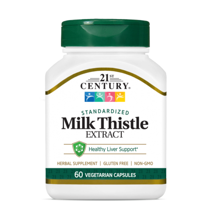21st Century Milk Thistle Extract - Магарешки Бодил | 200 caps