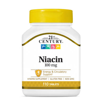 21st Century Niacin 100mg - Ниацин | 110 tabs