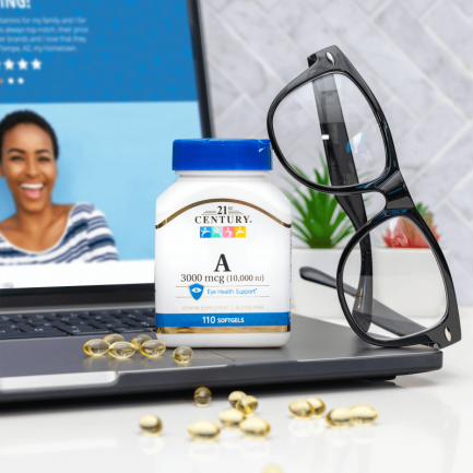 21st Century Vitamin A 3000 mcg - Витамин А | 110 sgels
