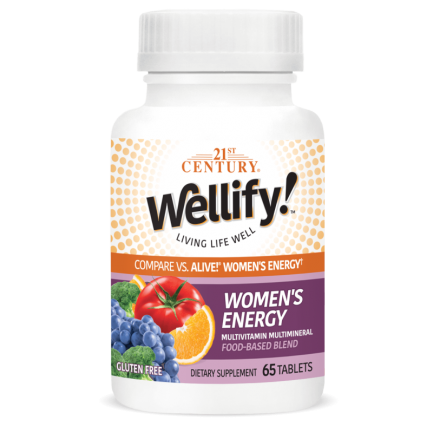 21st Century Wellify Womens Energy - Мултивитамини за Жени | 65 tabs