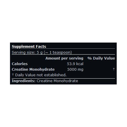 Creatine 100% Pure Monohydrate