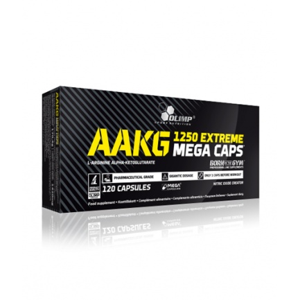 AAKG Mega Caps 1250 mg. / 120 Caps.