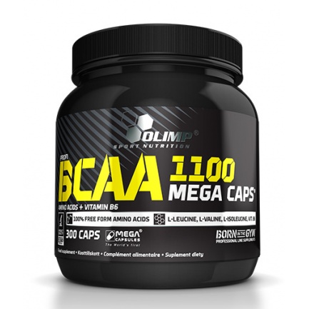 BCAA Mega Caps 1100mg. / 300 Caps.