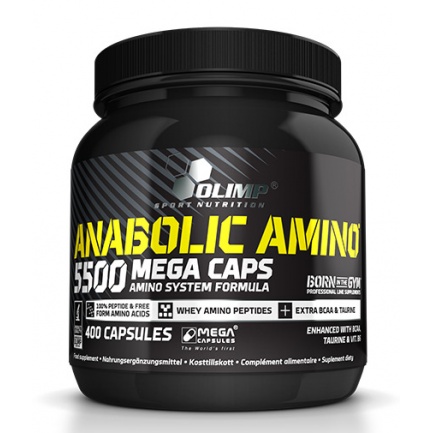 Anabolic Amino 5500 Mega Caps - 400 Caps.