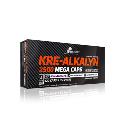Kre-Alkalyn Mega Caps 2500mg. / 120 Caps.