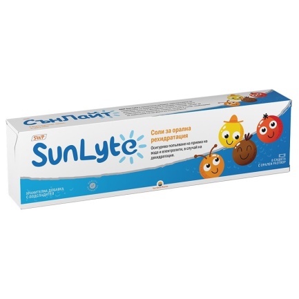 SWP Sun-Lyte Соли за орална рехидратация х8 сашета