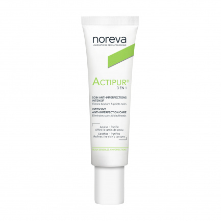 Noreva Actipur 3-in-1 Крем при несъвършенства за чувствителна кожа 30 ml