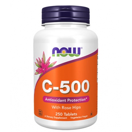 Vitamin C-500 with Rose Hips / 250 tab.