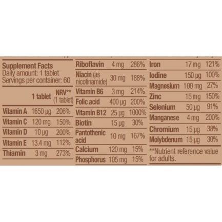 Vegan Multivitamin / 60 Tabs