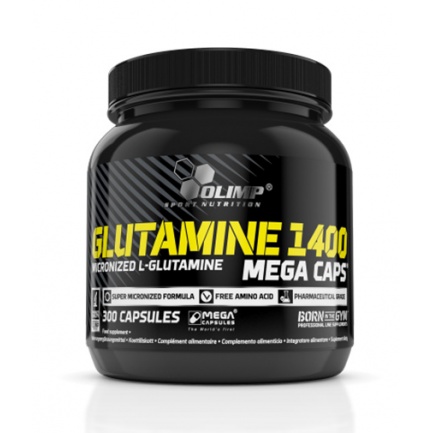 L-Glutamine Mega Caps 1400 mg. / 300 Caps.