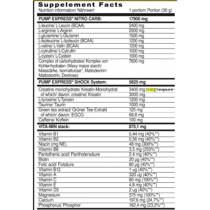Pump Express 2.0 / 660g Forest Fruits