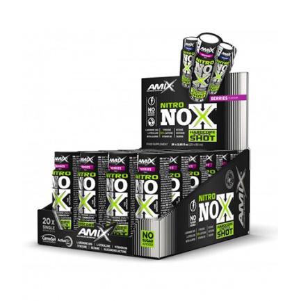 Nitro Nox ® Shot Box / 20 x 60 ml Blue grape