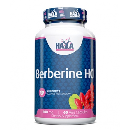 Berberine HCL 400mg. / 60 Vcaps