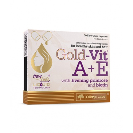 Gold-Vit A + E / 30 Caps