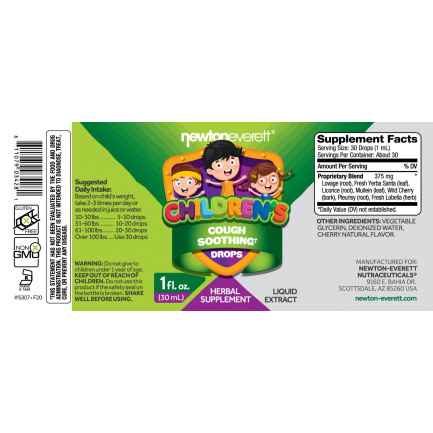 Children’s Cough Soothing Liquid Drops 30 ml (Alcohol free)