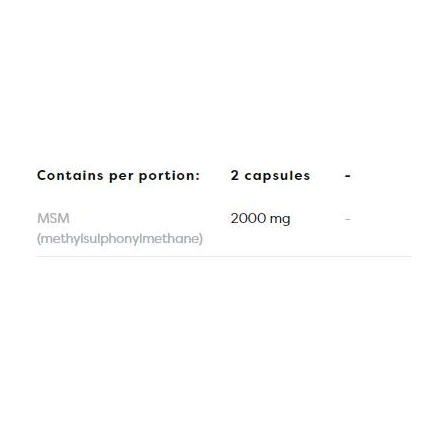 MSM 1000 mg х 120 капсули
