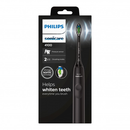 Philips Sonicare електрическа звукова четка 2 режима черна HX3681/54