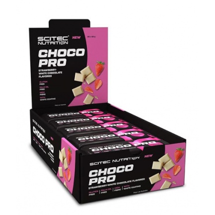 Choco Pro Bar Box / 20 x 50 g Double Chocolate